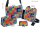 VW Collection Schultertasche, quer,Surfer-Style, bunt, Neopren, 28x36x06 cm