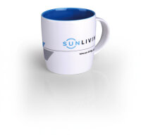 Mug "SUN LIVING" made of high quality New Bone...