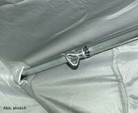 Barre de renfort en 4 parties, 215cm, 14x1mm, acier