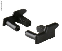 Endkappen links und rechts für Tischgleitschiene