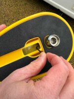 Radkralle Wraith 3 Caravan Wheel Lock Sold Secure Gold