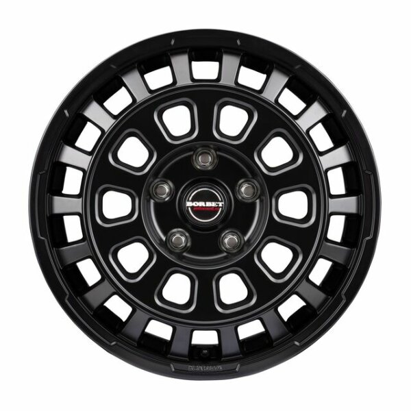 Leichtmetallfelge CW7 7,5 x 18 Zoll black matt passend für MAN TGE, VW Amarok/Crafter/E-Crafter/T5/T6/T7