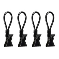 Clamping lugs WENKO 4 pieces Color black