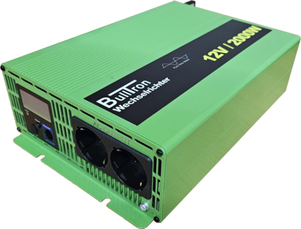 Wechselrichter BullTron 12V 2000W mit Netzvorrangschaltung