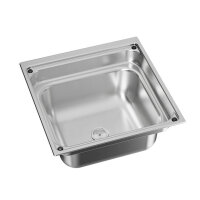 Spülbecken SNG 420 silber/schwarz