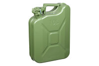 10 Liter Metall Kraftstoffkanister Benzinkanister grün