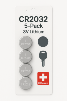CR2032 Lithium‑Batterien 3 V – 5er Pack |...