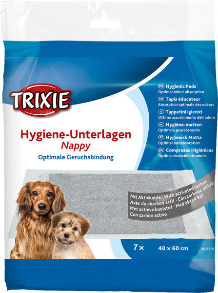 Hygiene-Unterlage Nappy, Aktivkohle