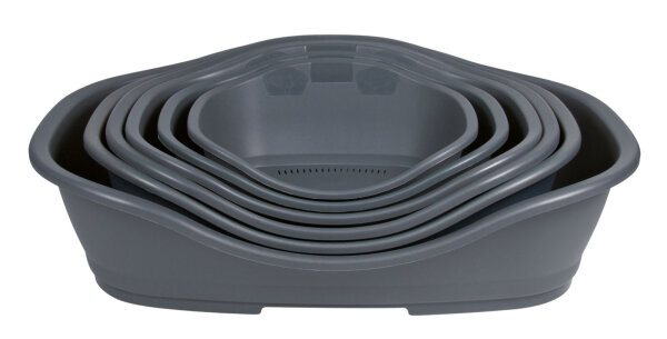 Sleeper-Kunststoffbett grau