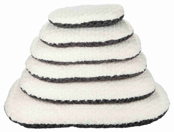 Kissen Kaline, creme/grau