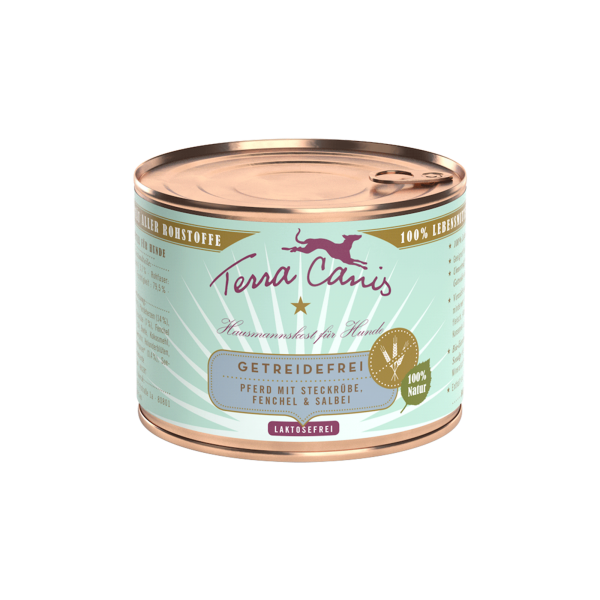 Getreidefrei Pferd mit Steckrübe, Fenchel & Salbei