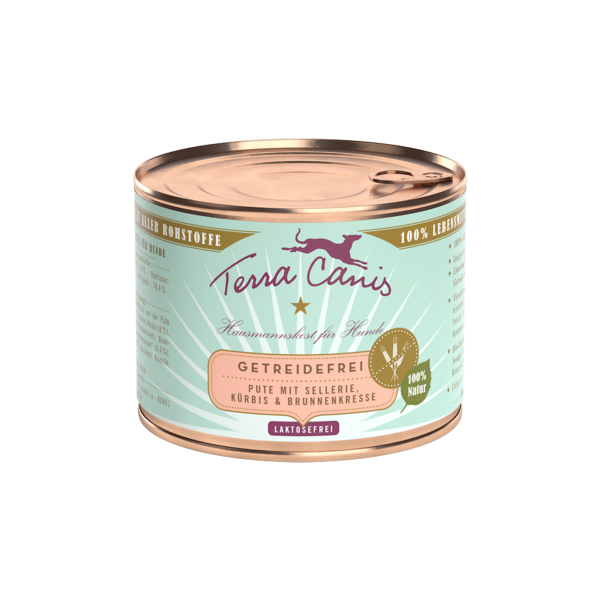 Getreidefrei Pute mit Sellerie, Kürbis & Brunnenkresse