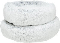 Bett Harvey, rund, weiss-schwarz