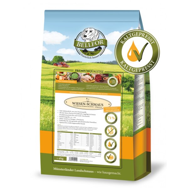 Bellfor Wiesen-Schmaus,getreidefrei m.Huhn
