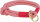 Soft Rope Zug-Stopp-Halsband, rot/creme