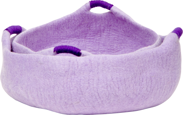 DDKC Korb mit Griffen, Lila