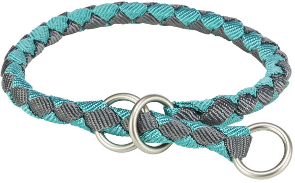 Cavo Zug-Stopp-Halsband, aqua/grafit