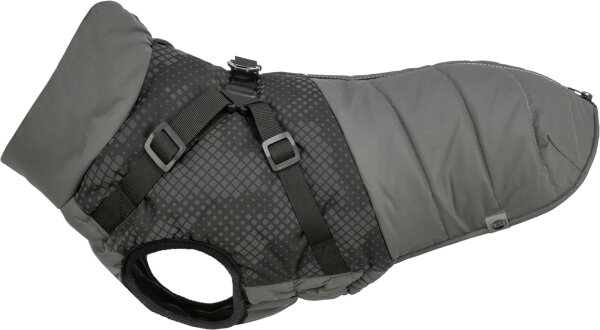 Geschirr-Wintermantel Pontis Reflect, grau