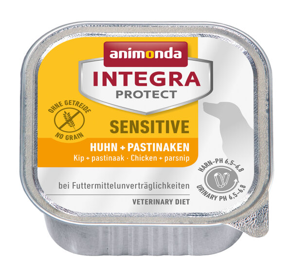 Animonda Integra Hund Sensitiv Huhn+Pastinaken - 150g / VE 11