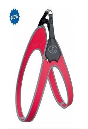 Pratiko Step-in Geschirr, rot - XXS: 20-30cm