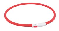 Flash Leuchtring USB, Silikon, XS-XL: 70 cm/ø 10...