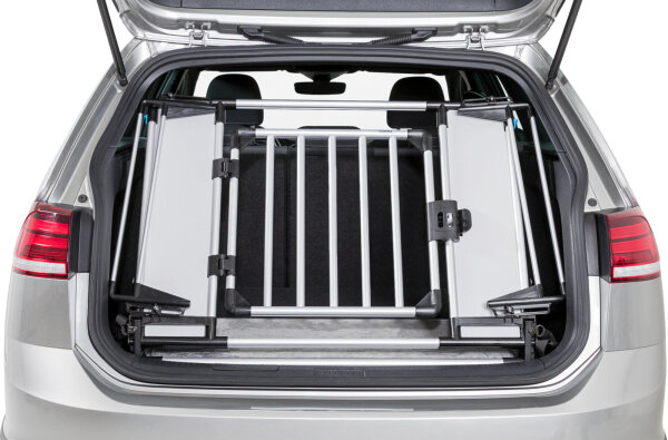 Universal-Heckgitter, 94-114×69cm, silber/schwarz