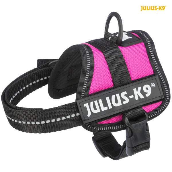 Julius-K9 Powergeschirr, Baby fuchsia - 1/XS: 30-40cm/18mm