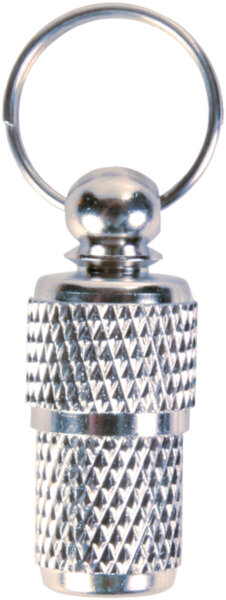 Adressanhänger,verchromt,gross - nur per VE 6Stk.