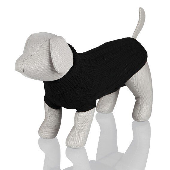 Hundekönig Pullover - 45cm, M, schwarz