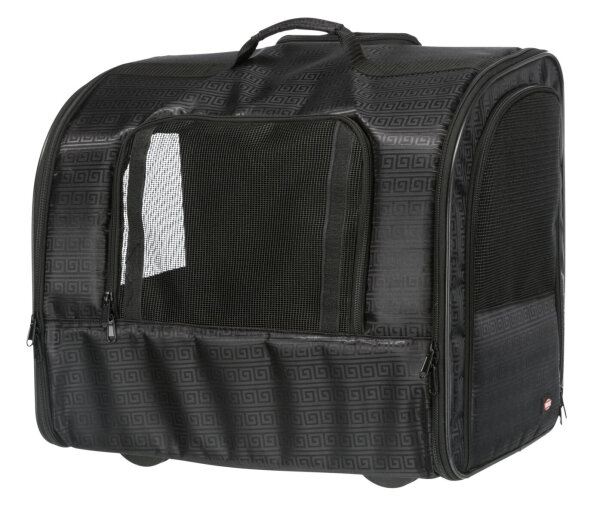 Trolley "Elegance",Nylon, schwarz - 44x30x40cm