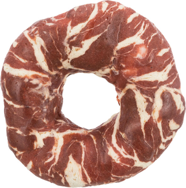 Denta Fun Marbled Beef Chewing Ring, lose, ø10cm - 110g