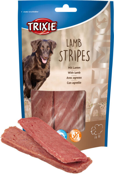 PREMIO Lamb Stripes, 100 g - nur per VE 6Stk.
