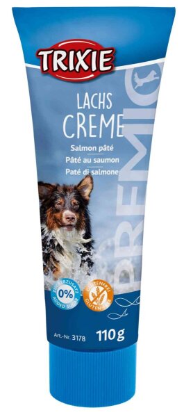 Premio Lachscreme Hunde, 110gr. - nur per VE 12Stk.