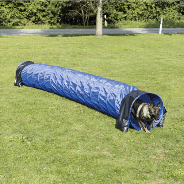 Agility-Tunnel, Nylon dblau - ø60cm,5m