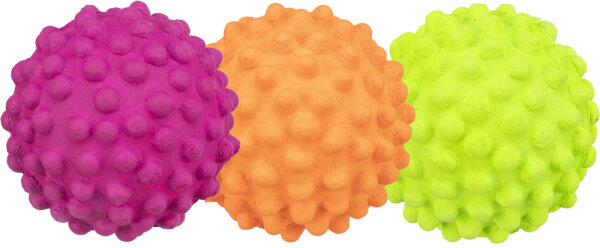 Igelball, schwimmt, Moosgummi, ø7cm - nur per VE 18Stk.