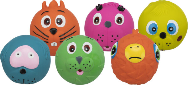 Face, Latex, ø6cm - nur per VE 12Stk.