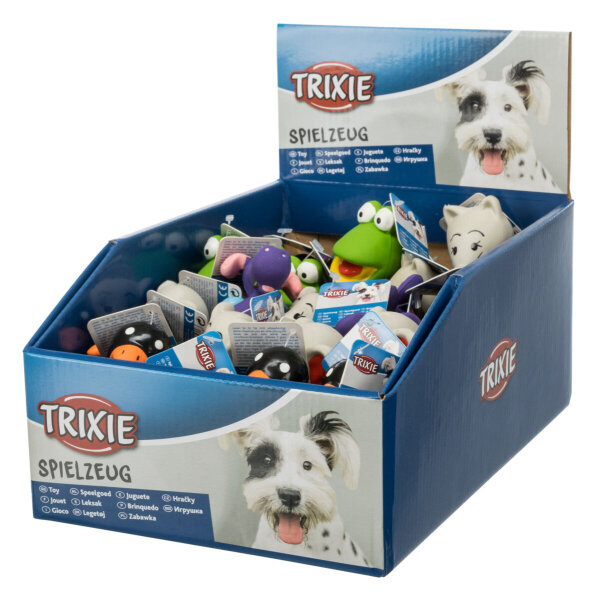 Kleine Figur, Latex, 6-9cm, sortiert - nur per VE 26