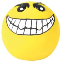 Smiley, Latex/Polyestervlies, ø6cm - nur per VE 4Stk.