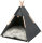 Kuschelhöhle Tipi, Filz, 55×65×55cm, anthrazit