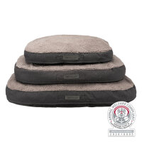 Vital Kissen Bendson rund, dunkelgrau/hellgrau - 80...