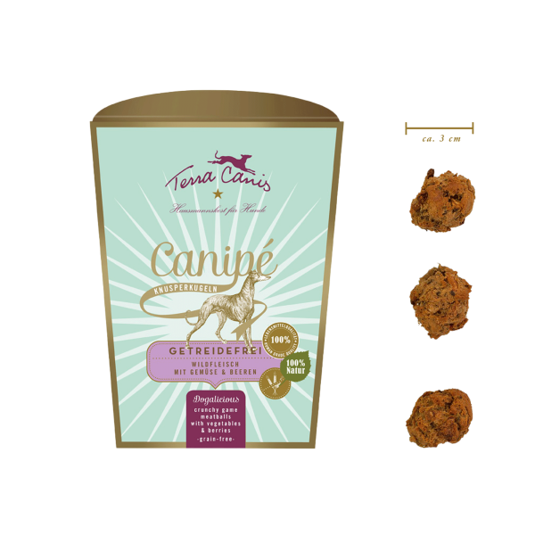 Canipé getreidefrei, Wild m.Gemüse&Beere - 200g