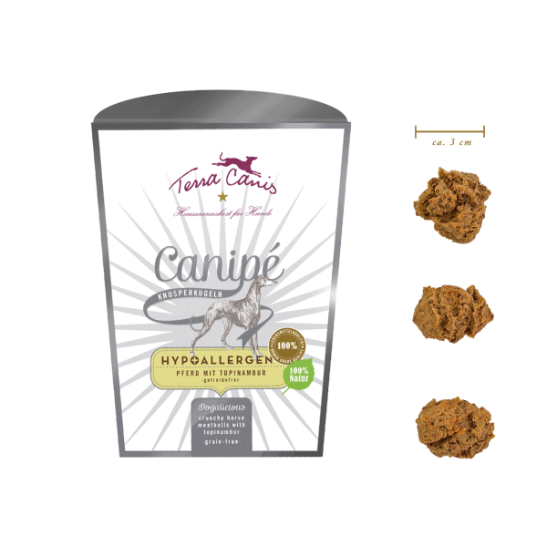 Canipé Hypoallergen, Pferd mit Topinambur - 200g