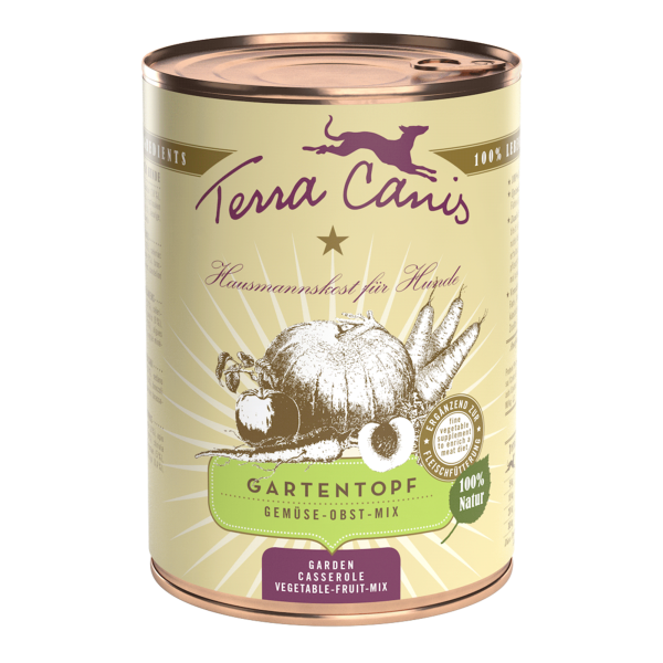 Gartentopf classic, Gemüse+Obst gegart - 400g