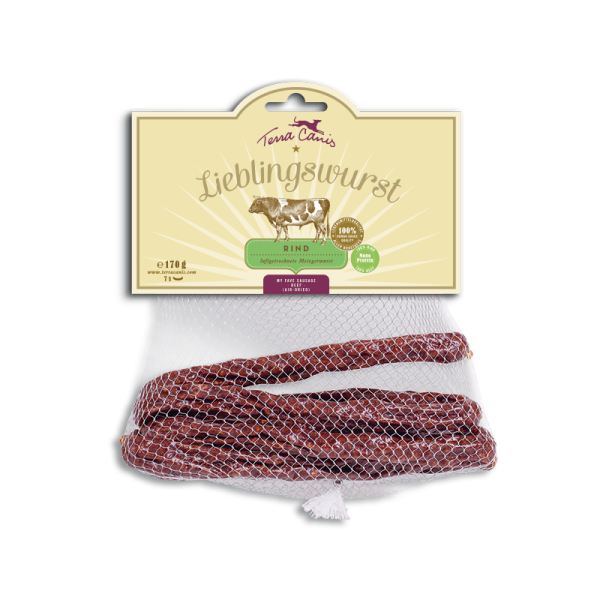 Lieblingswurst Rind, ohne Getreide 7Stk. - 170g