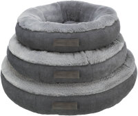Bett Liano, rund, grau - ø70cm