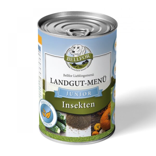 Bellfor Landgut-Menü Junior hypoallergen, Insekten - 400g