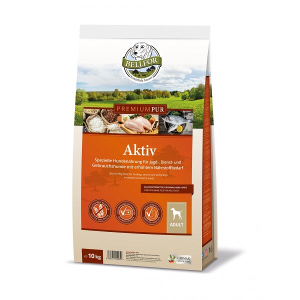 Bellfor Pur Aktiv glutenfrei m.Huhn - 10kg