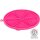 LicknSnack Matte mit Saugnäpfen, Silikon, ø 18cm, pink