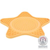 LicknSnack Matte, Silikon, 23,5cm, gelb