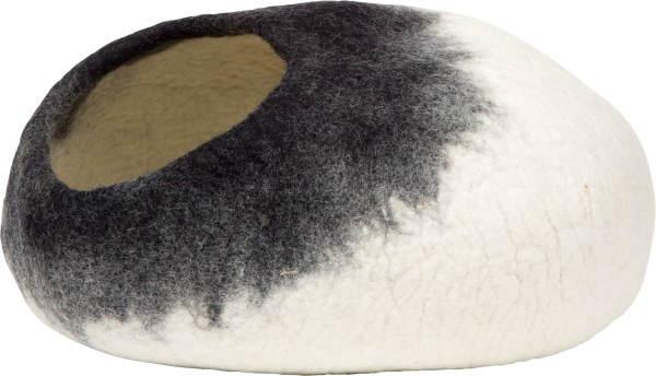 DDKC Höhle Ombre weiss/schwarz - 50x36x25cm